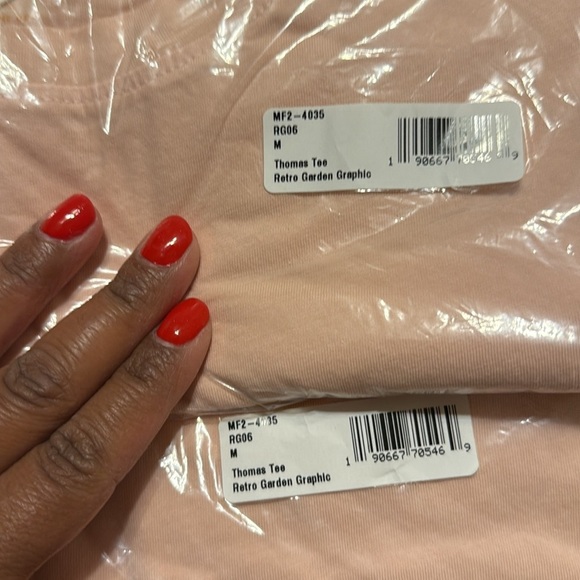 Show Me Your Mumu Thomas Graphic Tee Retro Garden Pink Floral Small Medium - Picture 5 of 6